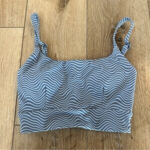 Balance Athletica Vitality The Flare Bra in Oasis Pattern Sports Bra XXS D+